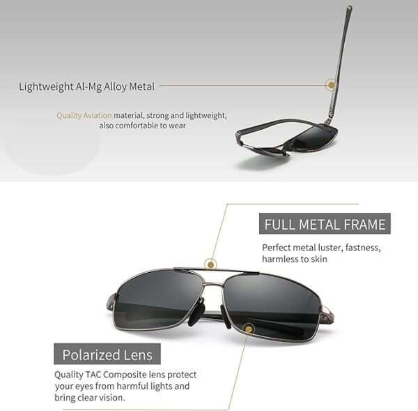 SUNGait Lightweight Polarized Sunglasses