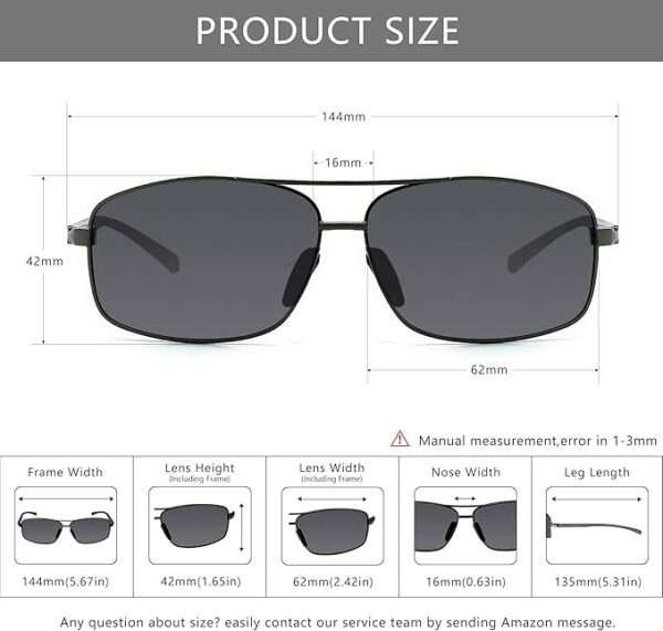 SUNGait Lightweight Polarized Sunglasses