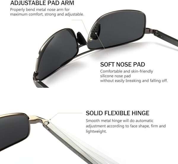 SUNGait Lightweight Polarized Sunglasses