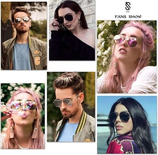 SOJOS Classic Aviator Shades - Vintage Style Reimagined - Image 6