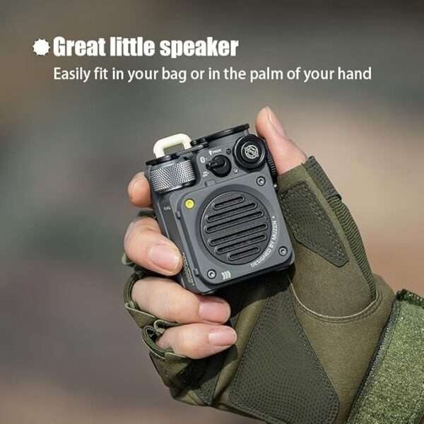 Muzen Wild Mini Rugged Bluetooth Speaker – Waterproof & Loud - Image 2