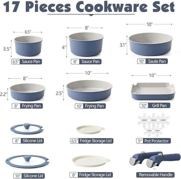 Ceramic Cookware Set