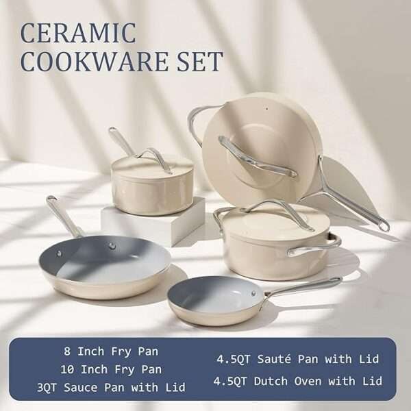 Nonstick Ceramic Cookware Set